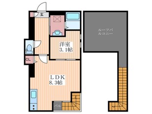 grandtic la glycineの物件間取画像